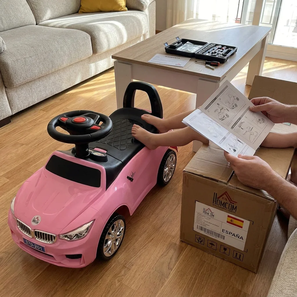 Compre brinquedos de montar HOMCOM em Portugal sem surpresas: vendedor, devoluções e peças de substituição.