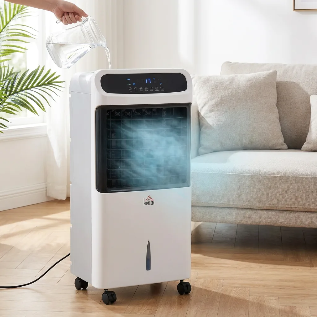Climatizador evaporativo HOMCOM: quando faz sentido