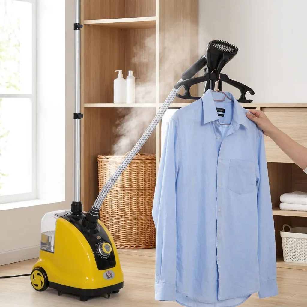 Ferro a vapor HOMCOM: guia prático para roupa cuidada