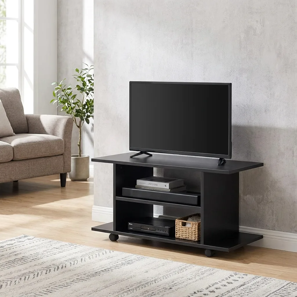 Móvel de TV HOMCOM: medidas, ventilação e arrumação