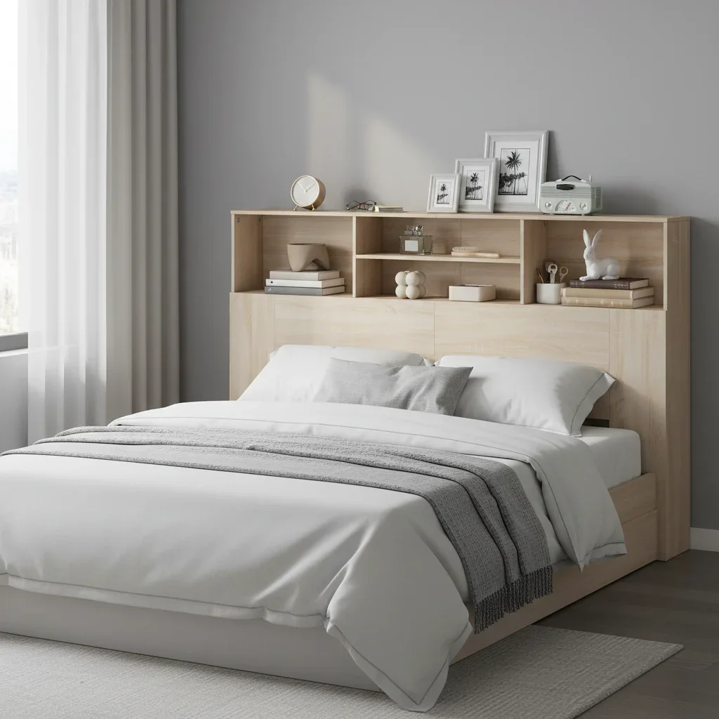 Fácil de posicionar e utilizar no quarto