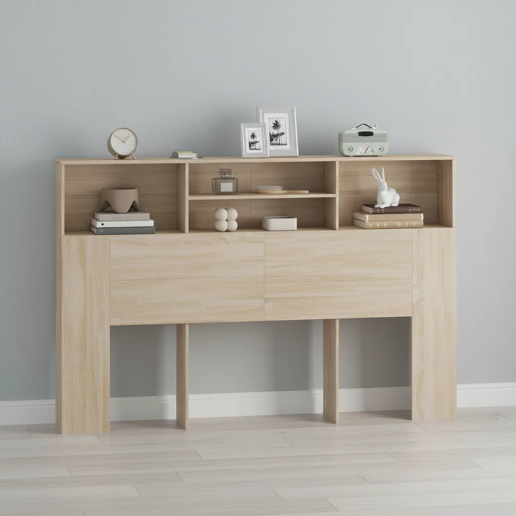 Cabeceira HOMCOM 160 cm com arrumação