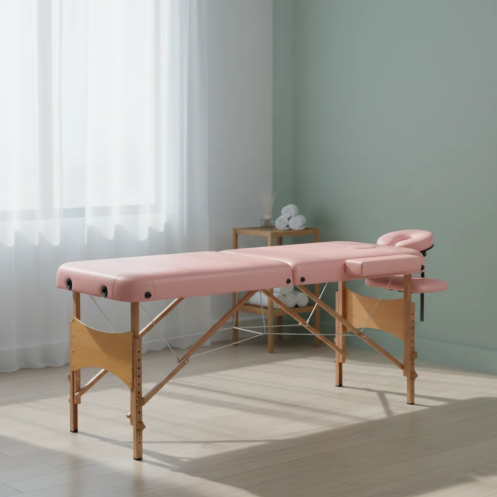 Marquesa de massagem dobrável HOMCOM 210 × 81 cm